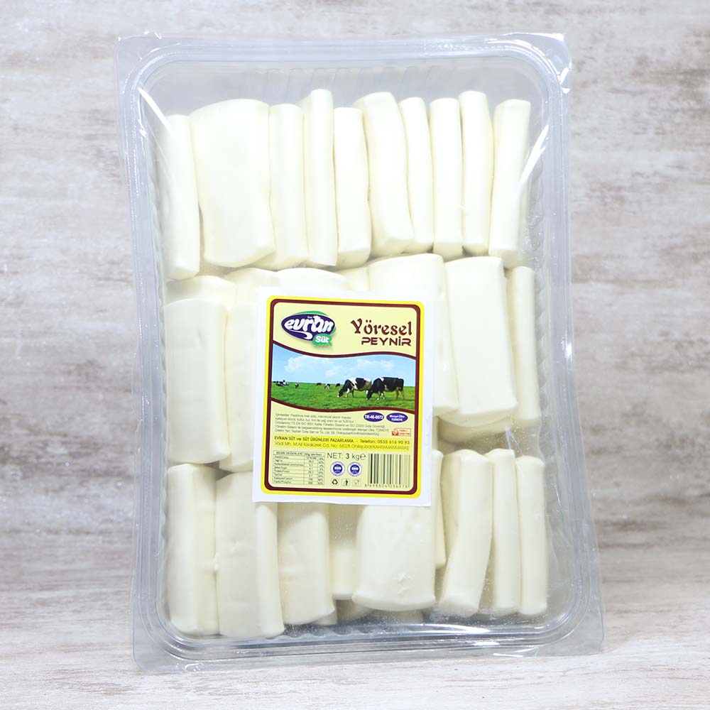 3 kg Evran Yağlı Çerkes Peyniri 3 kg Evran Yağlı Çerkes Peyniri